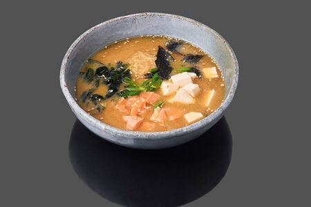 Мисо с лососем