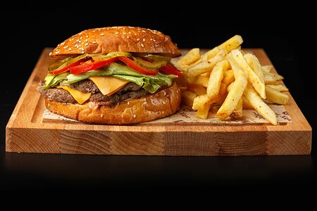 Двойной чизбургер