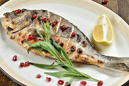 Дорадо на углях