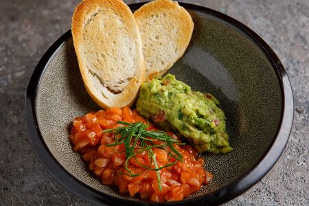 Тартар из лосося