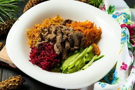 Салат Чафан с огурцом