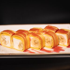 Сладкий ролл Клубника