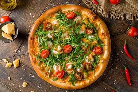 С лангустинами