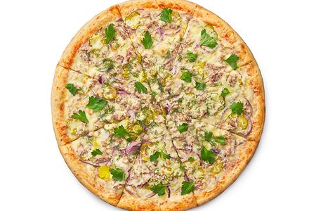 Пицца с тунцом