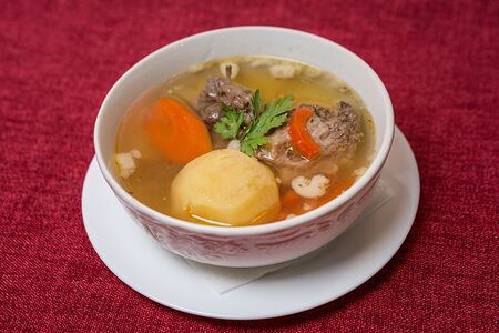 Шурпа с бараниной