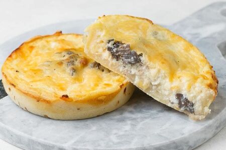 Киш с курицей и грибами