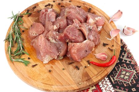 Мякоть свинины в маринаде