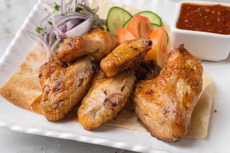 Куриные крылышки на гриле