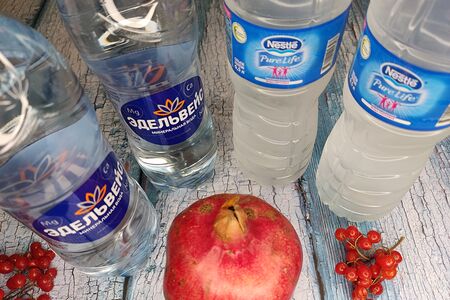 Минеральная вода с газом Эдельвейс