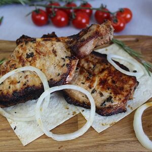 Шашлык из корейки свинины