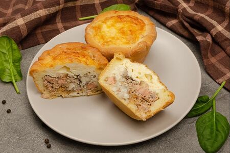 Киш с рыбой