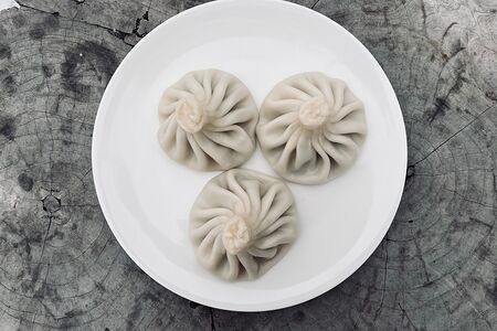 Хинкали с бараниной