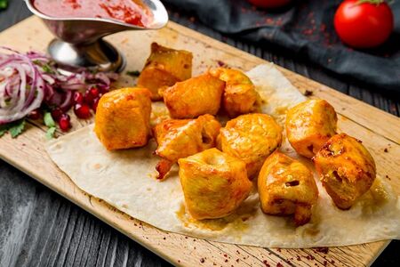 Шашлык из бедра индейки