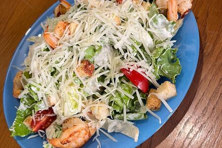 Цезарь с креветками