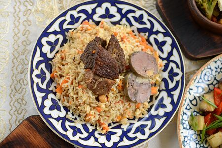 Плов с казы