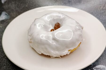 Ванильный пончик