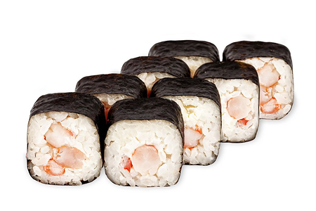 Маки с креветкой