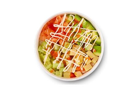 Поке с лососем