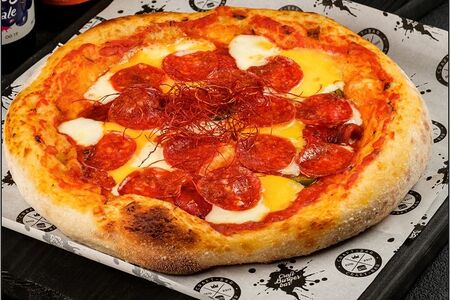 Крафт Пицца Пепперони с сыром чеддер и перцем халапеньо