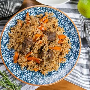 Плов с говядиной