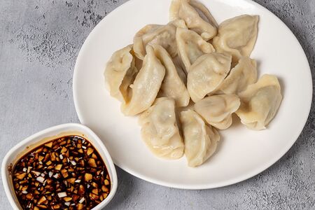 Пельмени с домашним фаршем и китайской капустой