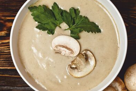 Крем-суп грибной