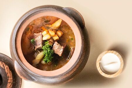 Щи суточные из печи