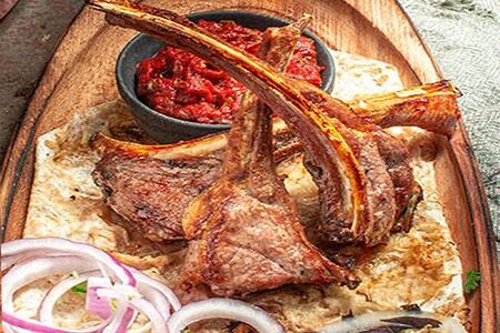 Шашлык из бараньей корейки