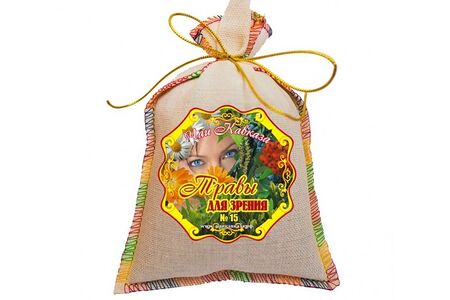 Травяной чай Травы для зрения Сбор №15 мешочек
