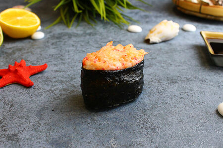 Спайси суши креветка