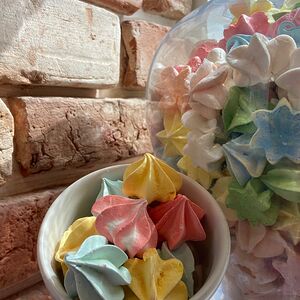 Безе цветное