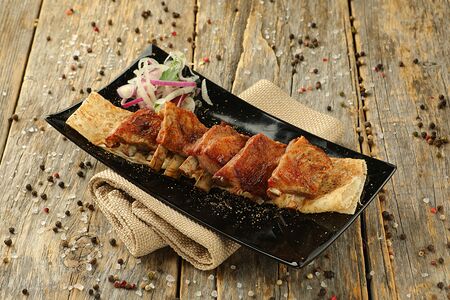 Шашлык из бараньих ребрышек