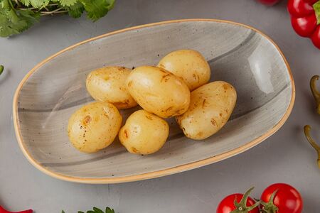 Печеный картофель с розмарином