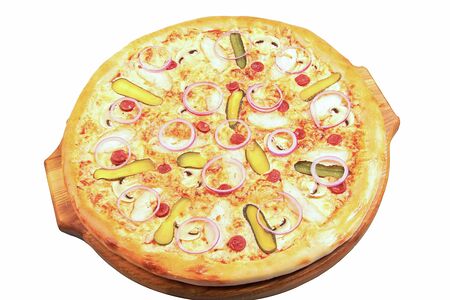 Пицца Деревенская маленькая