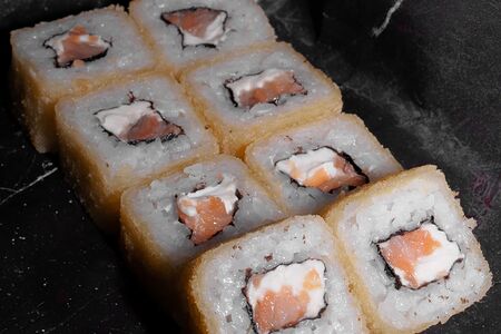 Горячий с лососем