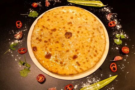 Осетинский пирог с фасолью