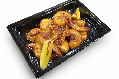 Креветки под соевым соусом