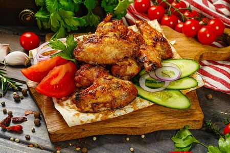 Куриные крылышки