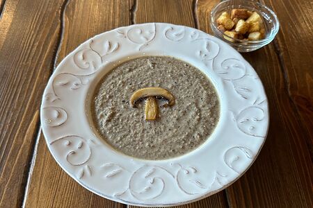 Крем-суп Курица с грибами