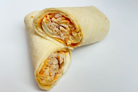 Ролл с копчёной курицей