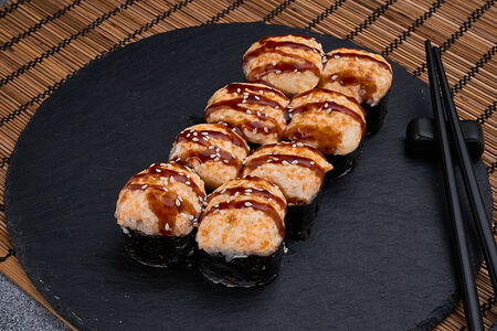 Ролл Бомбей с лососем