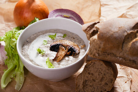 Грибной крем-суп