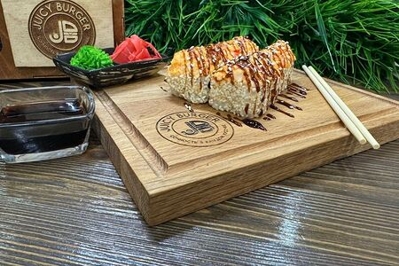 Запечённые роллы Каниками