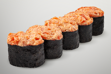 Гунканы с лососем