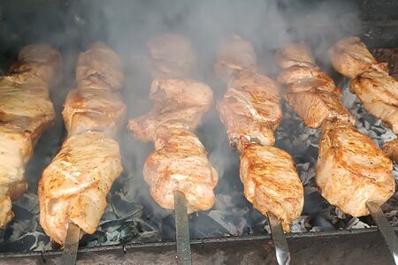 Шашлык из cвинoй корейки