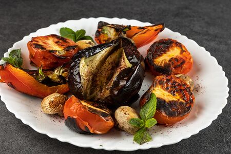 Овощи на углях