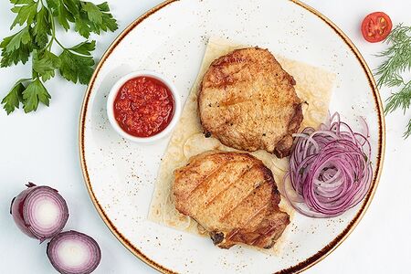 Шашлык из cвинoй корейки