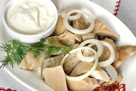 Солёные грузди