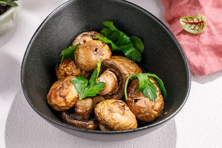 Шампиньоны на углях