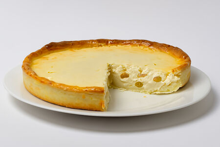 Пирог с творогом 